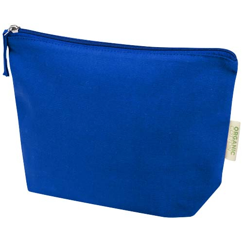 Trousse personnalisable 1 L coton bio 180 g/m² Odisha Bleu royal